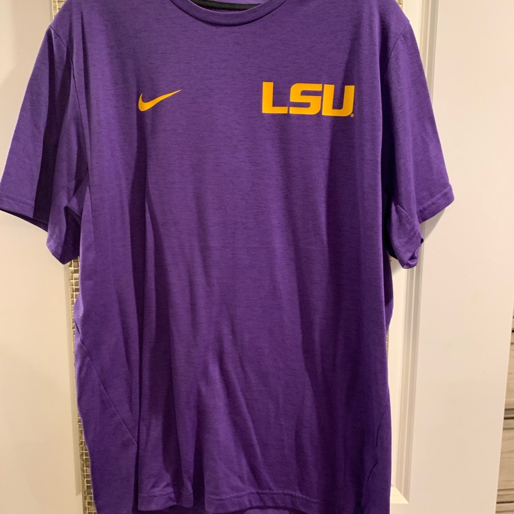Lsu dry fit shirt